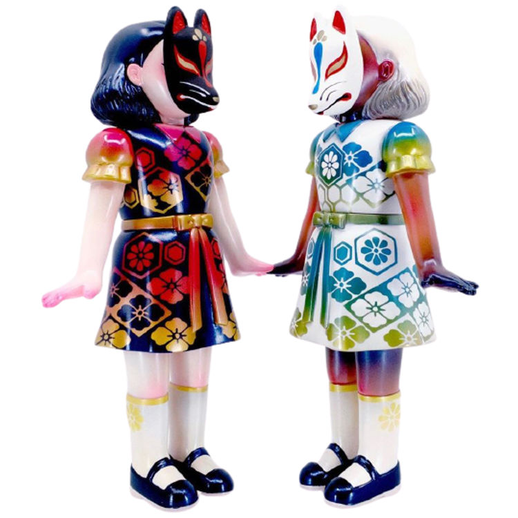 Kitsune Twins by Candie Bolton