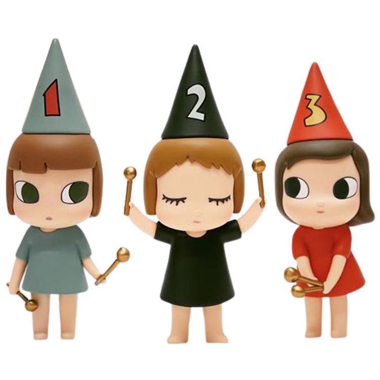 123 Drumming Girls by Yoshitomo Nara