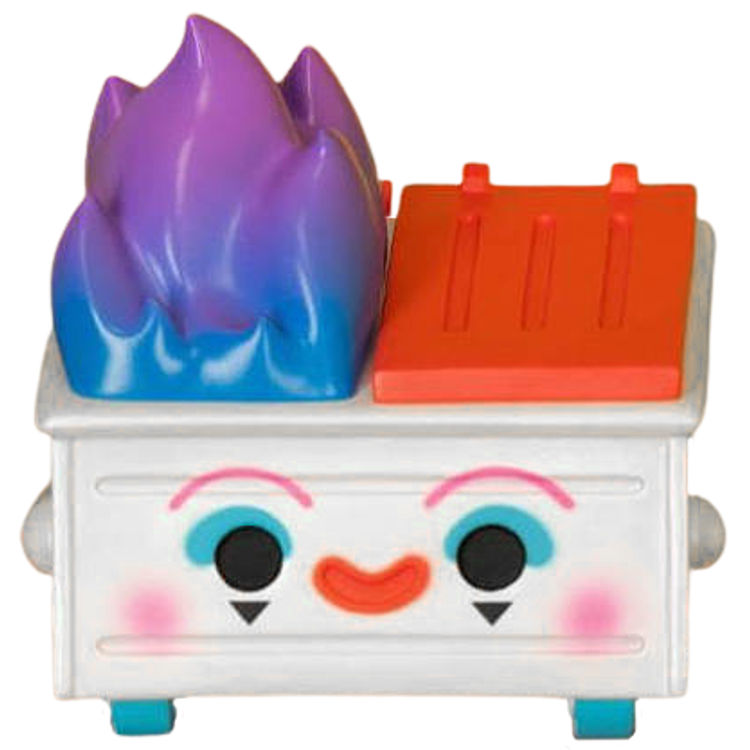 Dumpo the Clown Dumpster Fire by 100% Soft