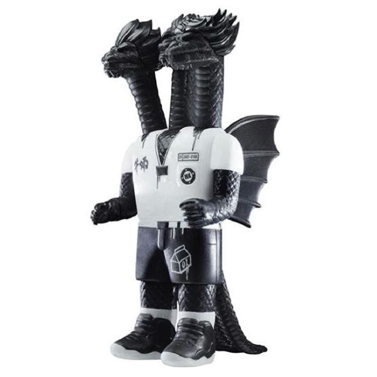 Black Soul Ghinorah : Childhood Kaiju Figure (Milk Cargo Exclusive) by Noger Chen