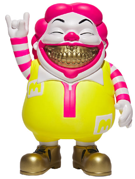 Neon Mc Supersized Grin created by Ron English