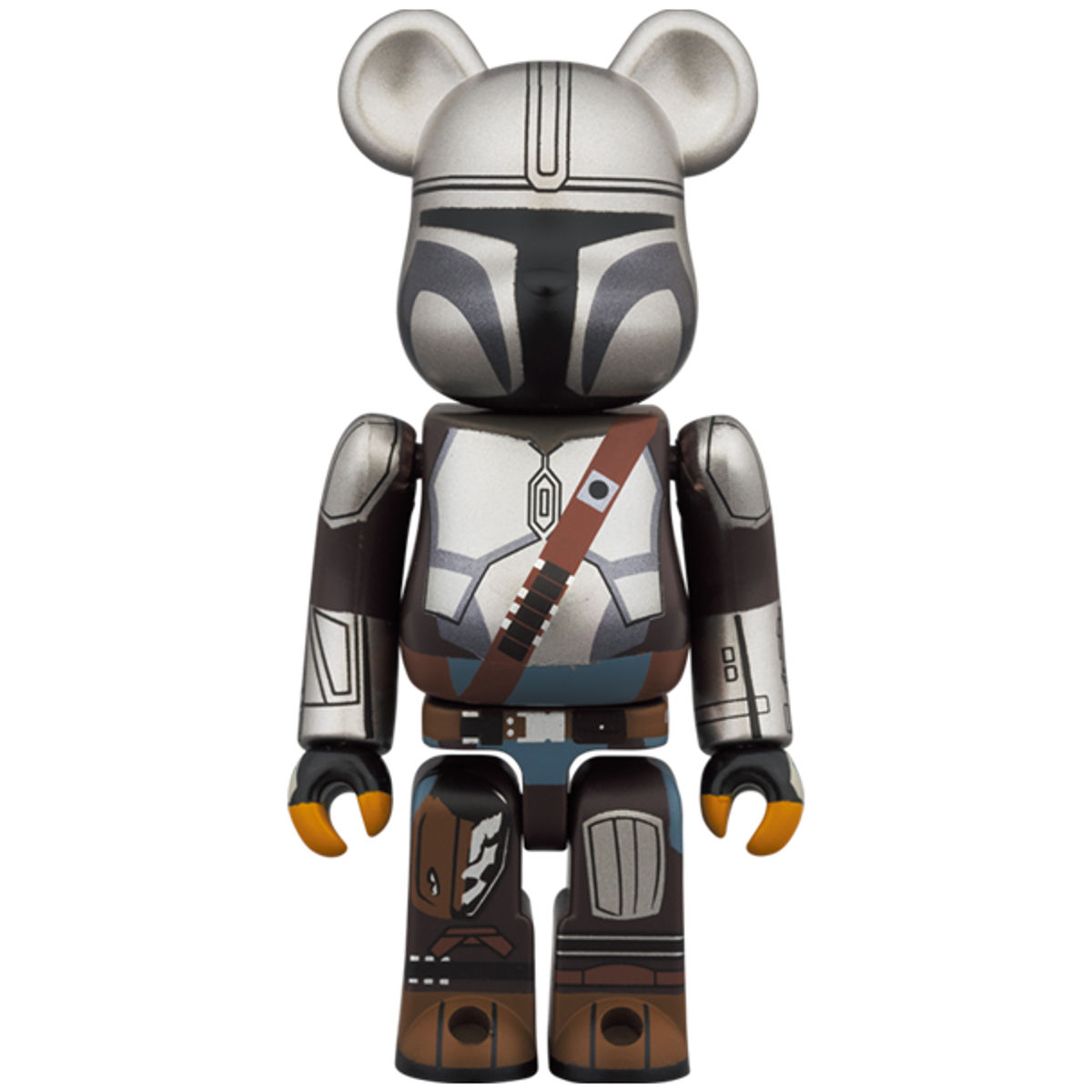 100% + 400% Mandalorian Be@rbrick (Set)