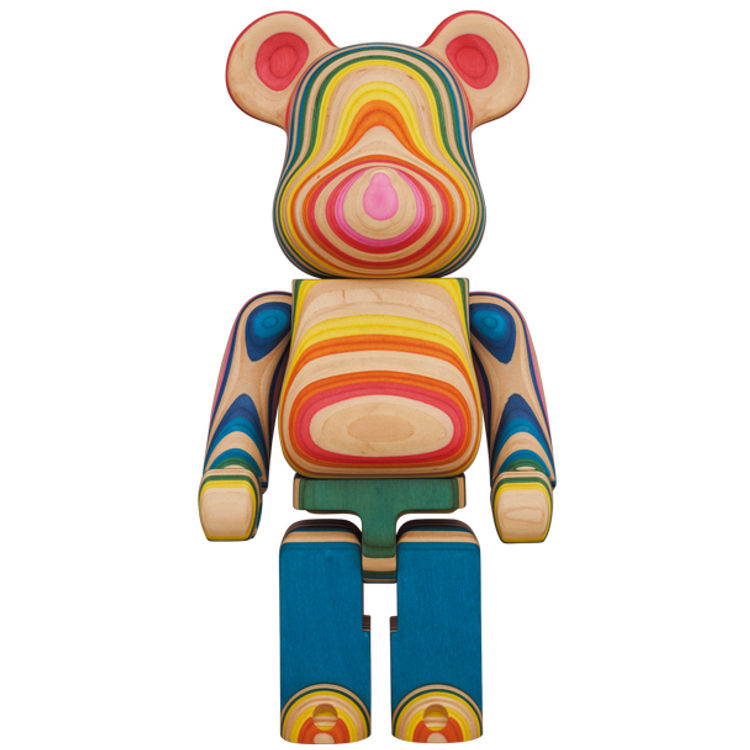 400% Karimoku x Harohi Vertical Be@rbrick by Haroshi
