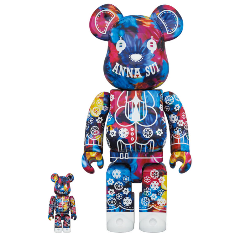 100% + 400% Anna Sui x Mika Ninagawa Be@rbrick (Set) by Anna Sui