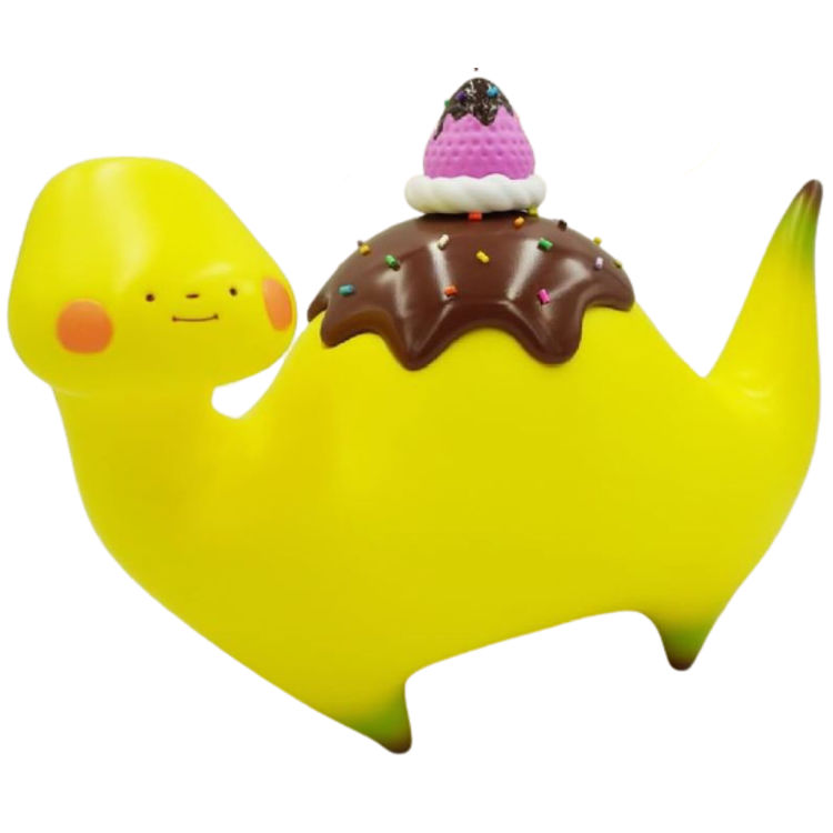 Strawberry Banana Chocolate Mount Fuji's Dinosaur (TTF '20) by Dogdogbengpeng