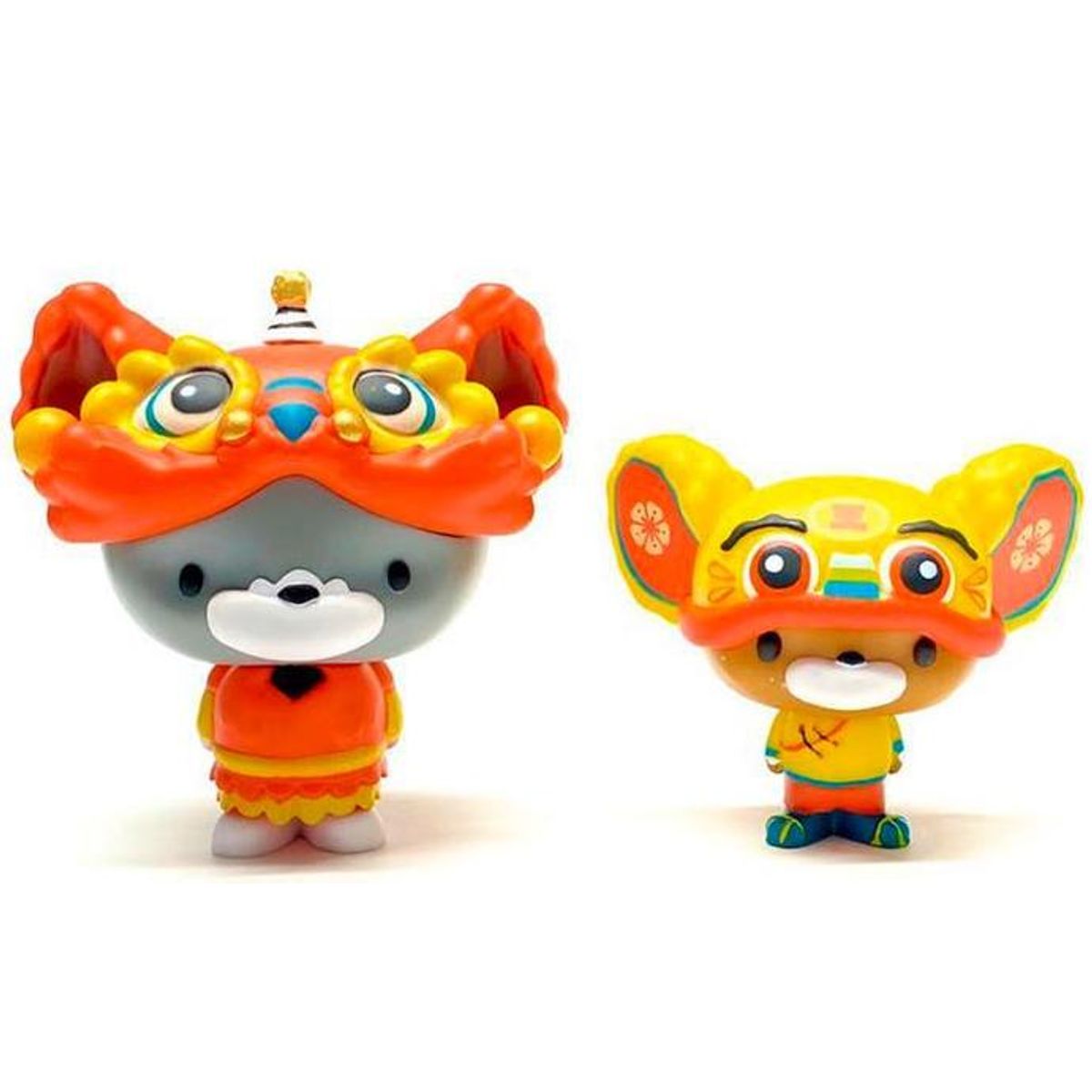 Traditional Lion Dance Chibi Tom & Jerry (Set)