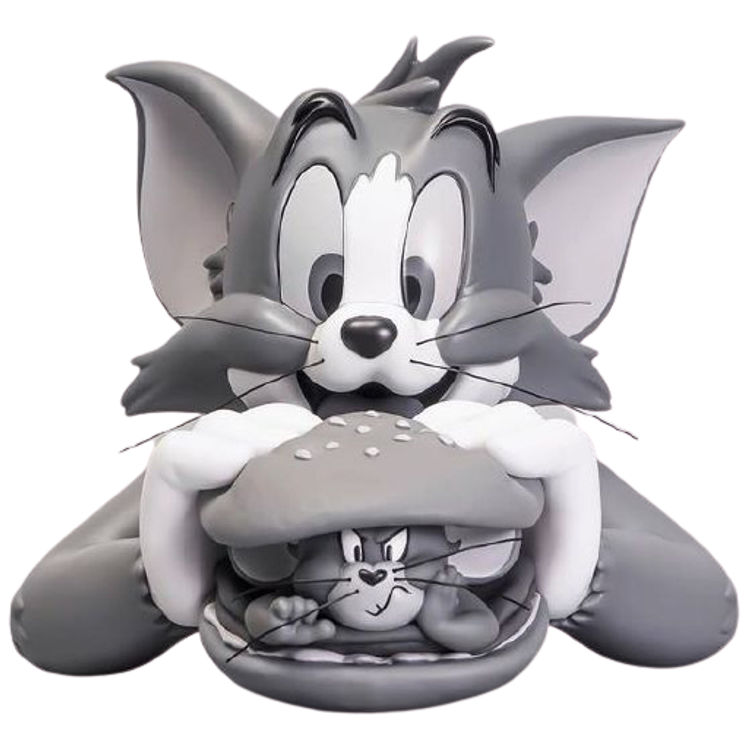 Greyscale Tom and Jerry Burger Bust (STS '20) by Warner Bros.