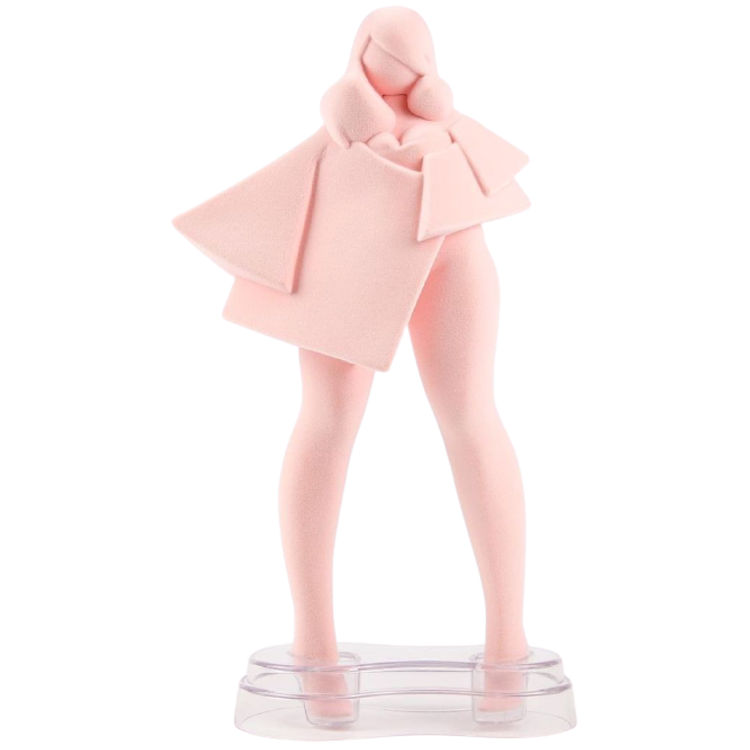 Pink Juicy Flocked Erato by Ashley Wood