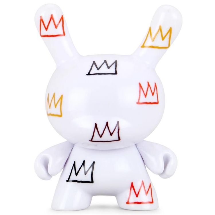 White Basquiat Crown by Jean-Michel Basquiat