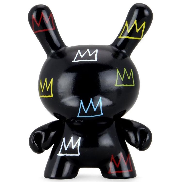Black Basquiat Crown by Jean-Michel Basquiat
