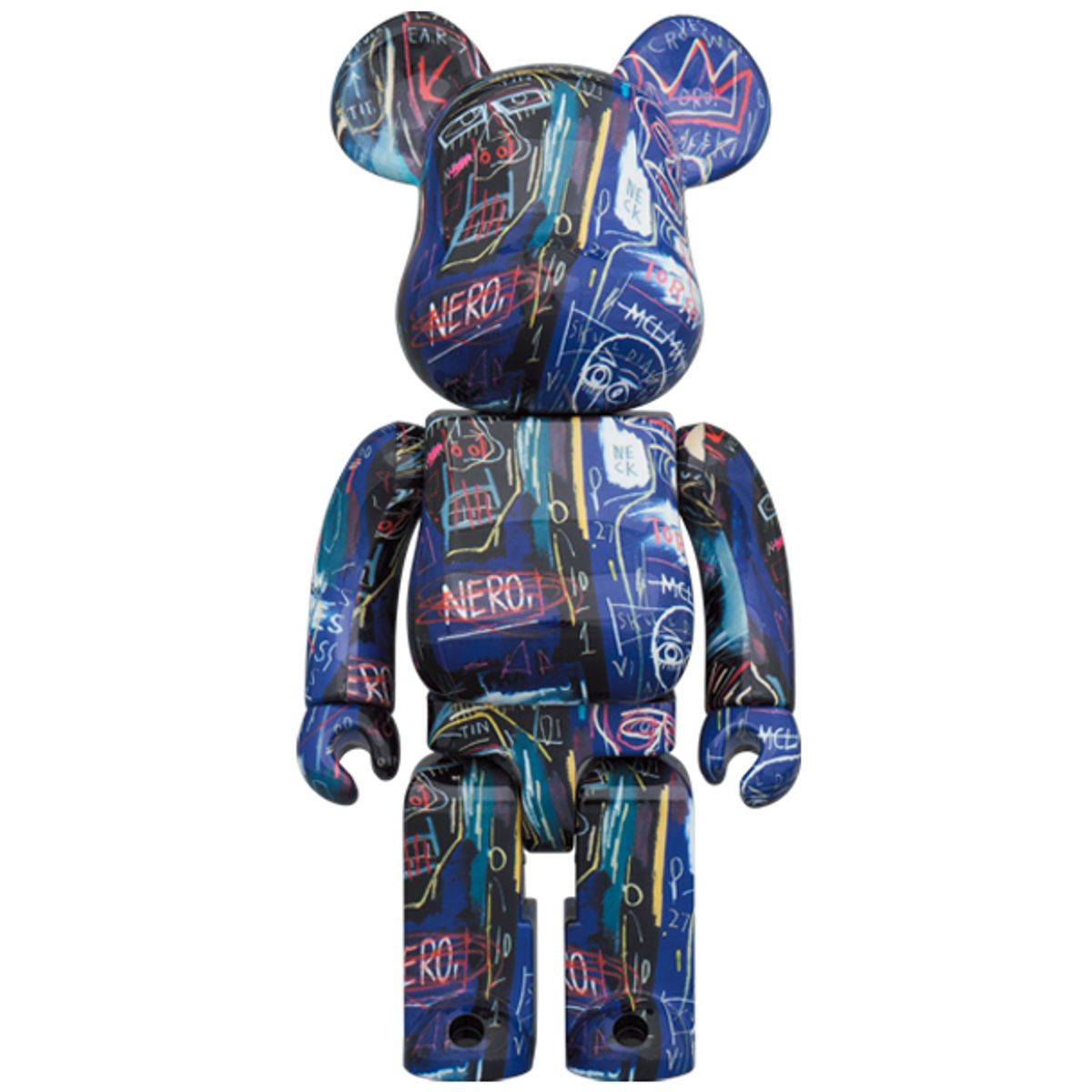 100% + 400% Jean-Michel Basquiat #7 Be@rbrick (Set)