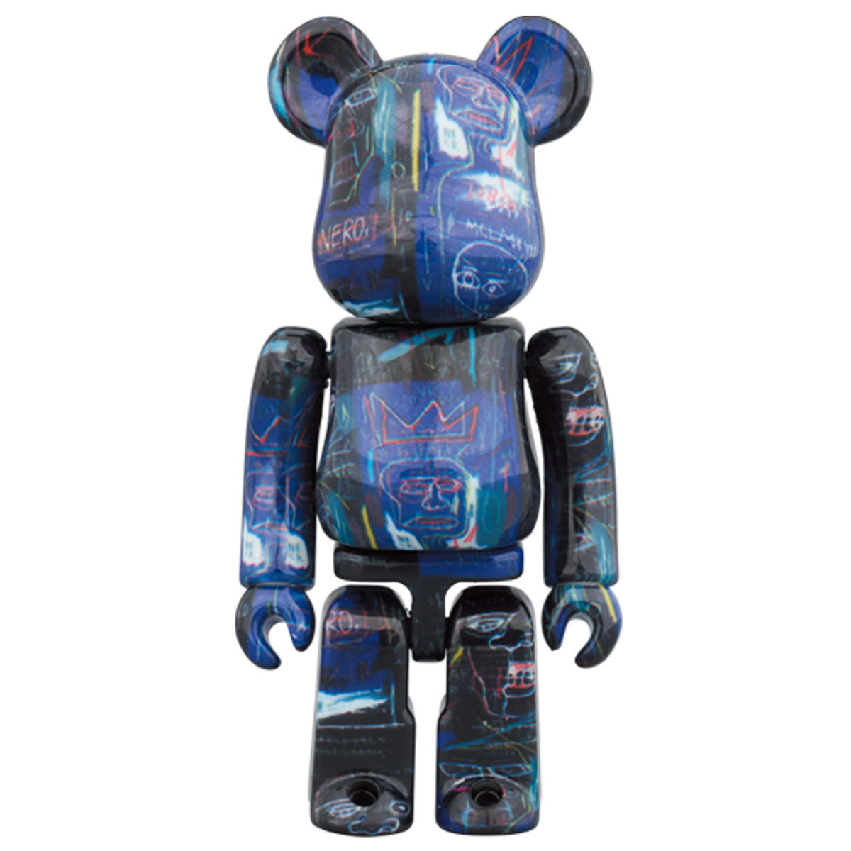100% + 400% Jean-Michel Basquiat #7 Be@rbrick (Set)
