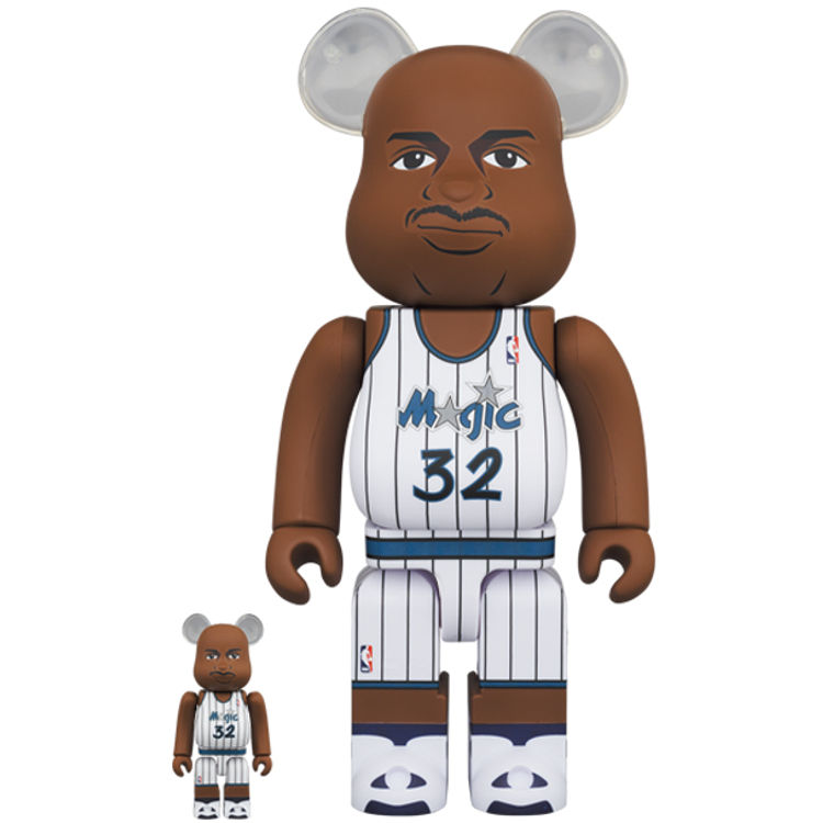 100% + 400% Shaquille O'Neal : Orlando Magic (Set) by Medicom