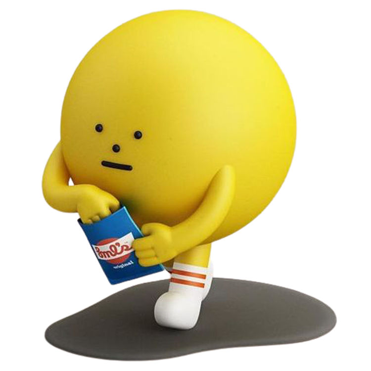 Yellowmon Walking by Sticky Monster Lab