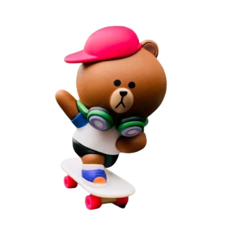 Sliding Brown by Line Friends (Kang Byeong Mok)
