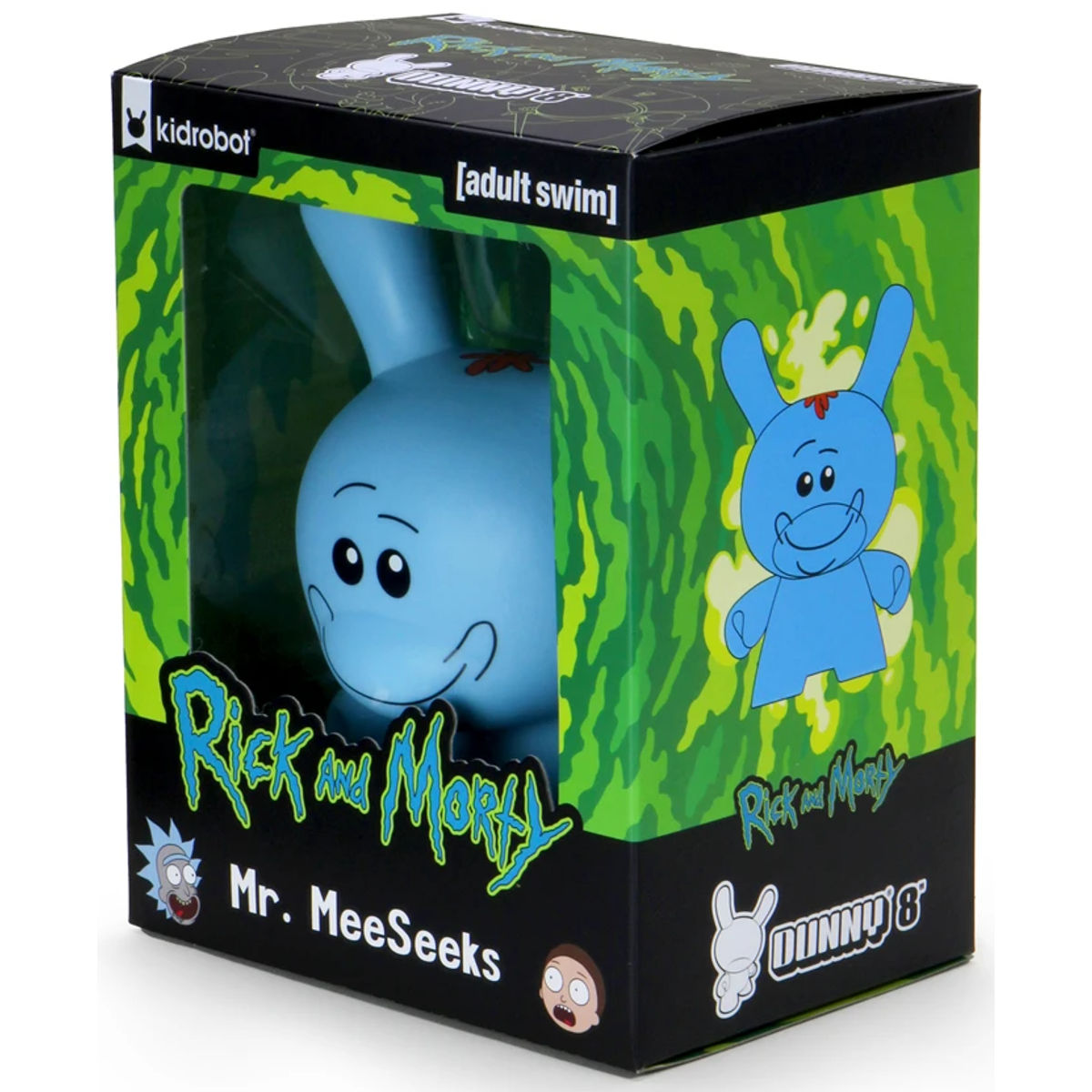 8" Happy Mr. Meeseeks Dunny