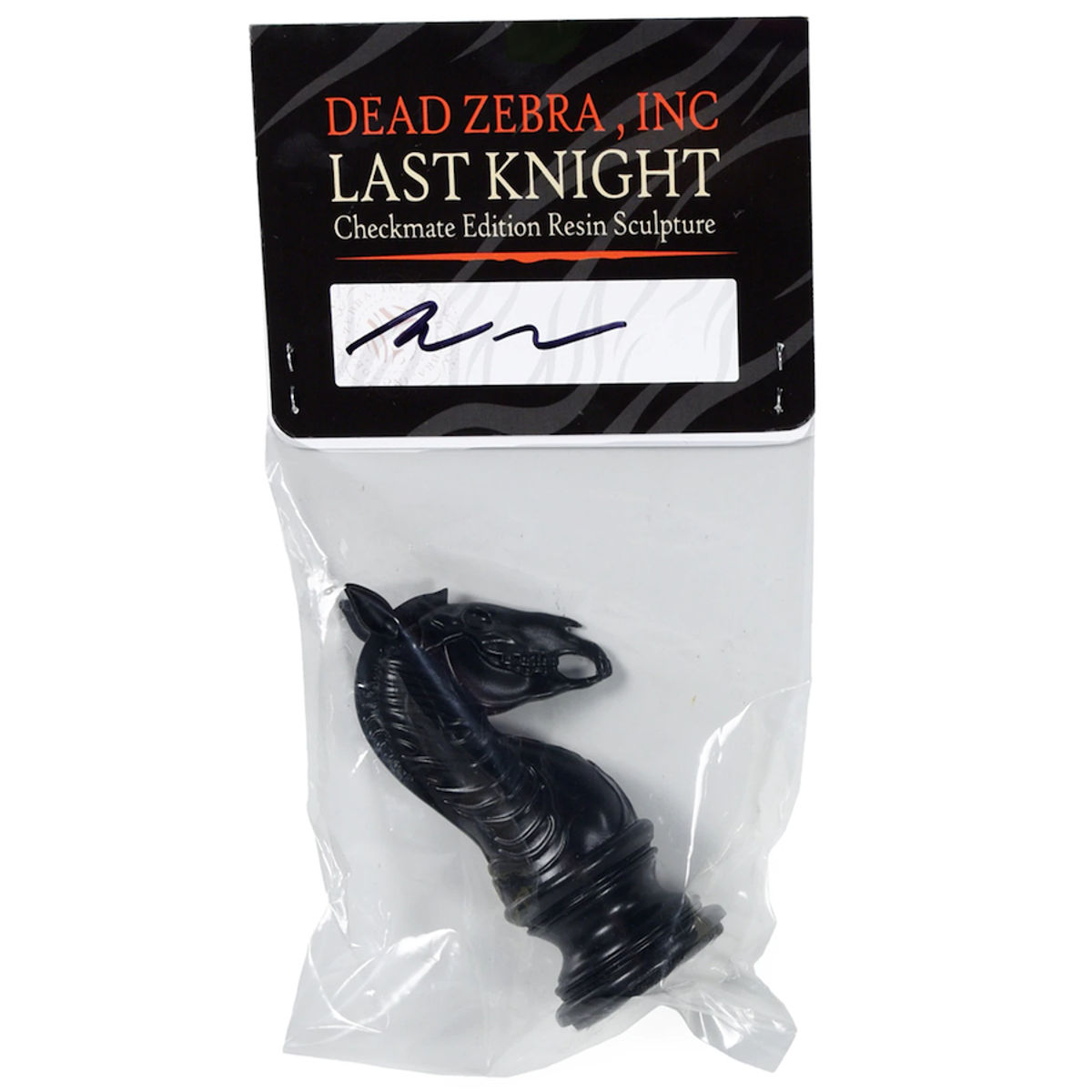 3.75" Checkmate Black Last Knight