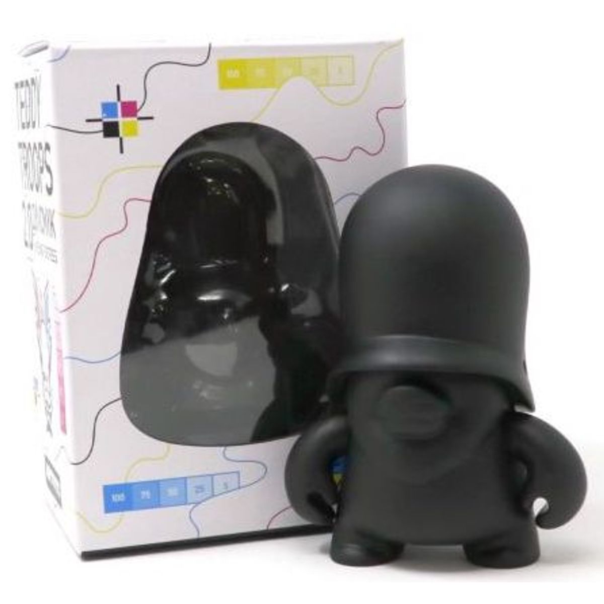 Black/DIY : CMYK Teddy Troops 2.0