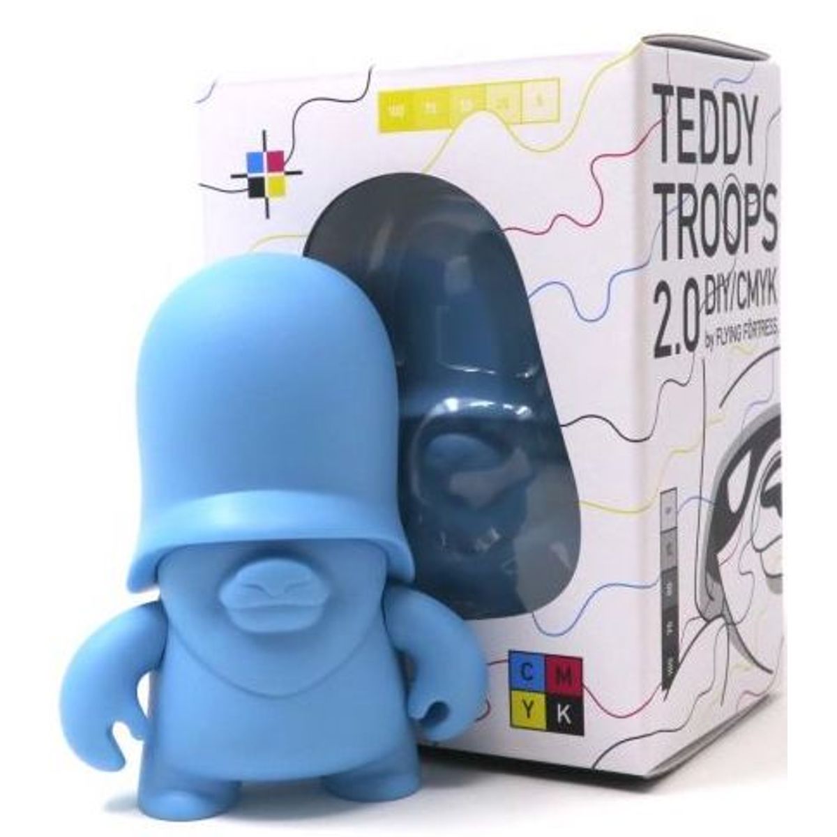 Cyan/DIY : CMYK Teddy Troops 2.0