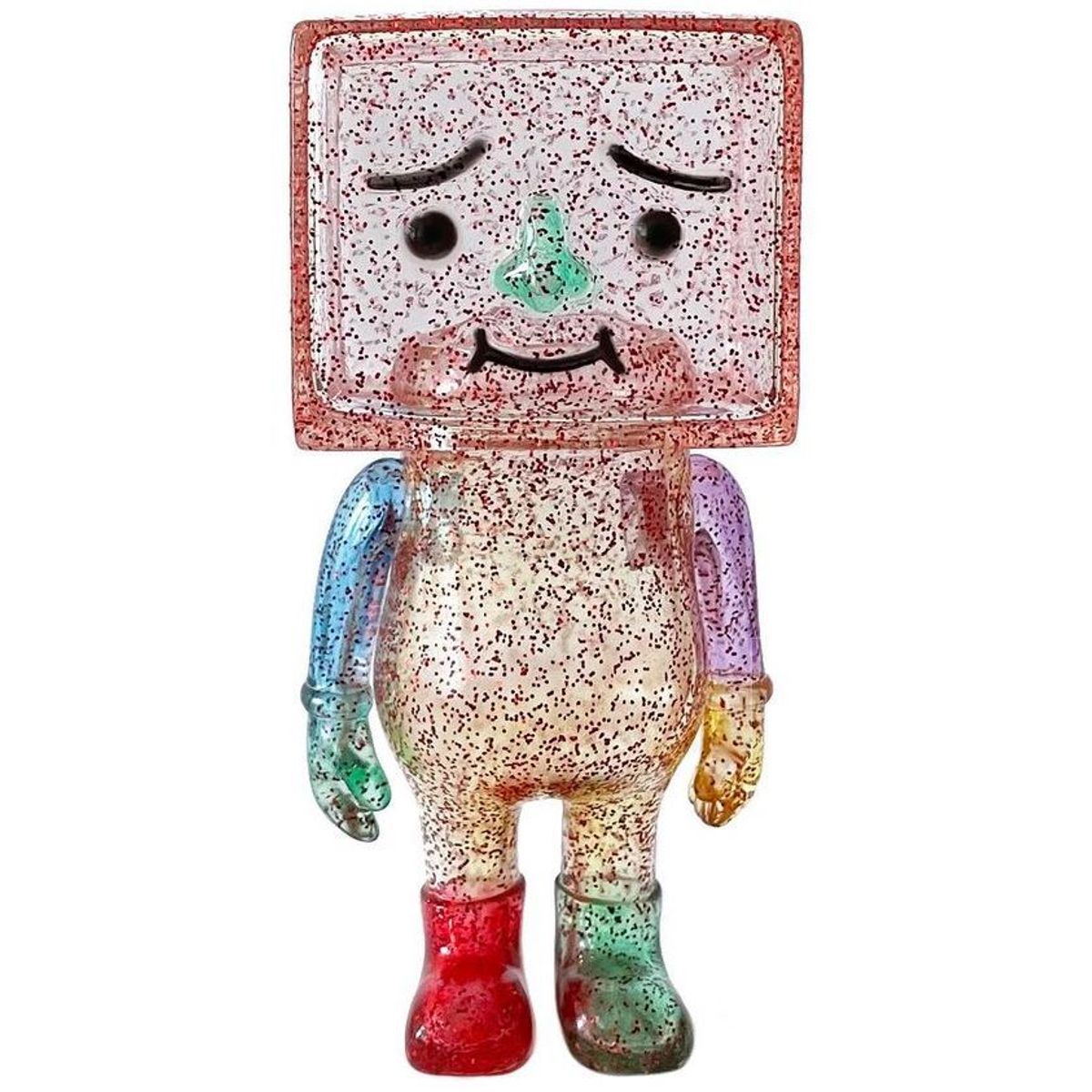 Rainbow Glitter To-Fu