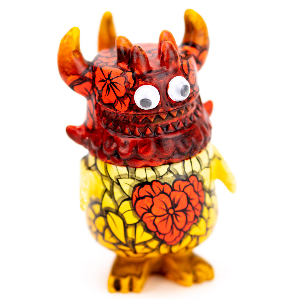 Floral Rangeas (Red)