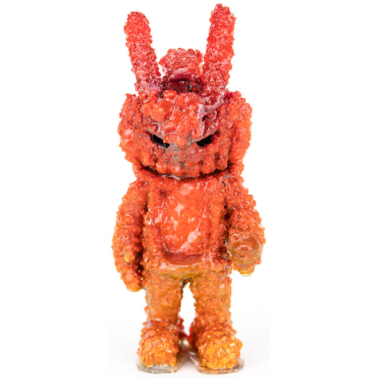 Fire Opal Teq Geode by Hungry Ghost