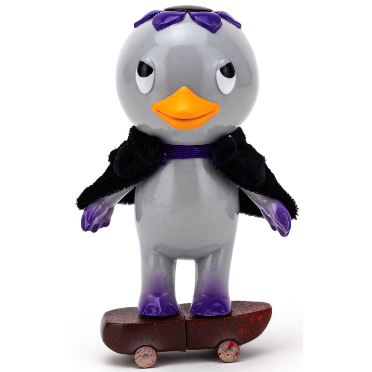 Kappa Kid With Cape & Brown Skateboard