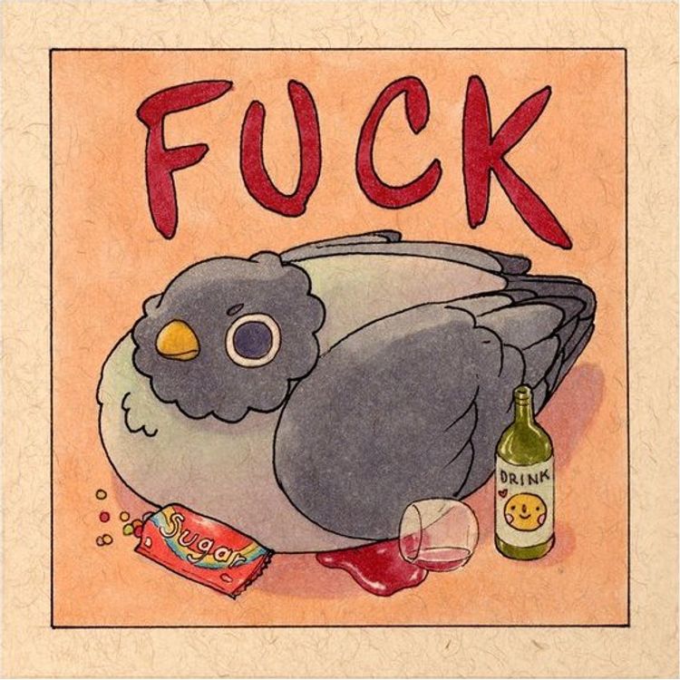 Fuck Pigeon 05 by Felicia Chiao