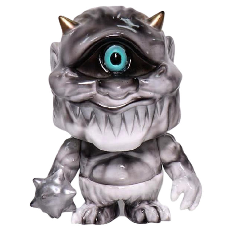 White Marbled Chibi Ollie by LASH (Rich Montanari)
