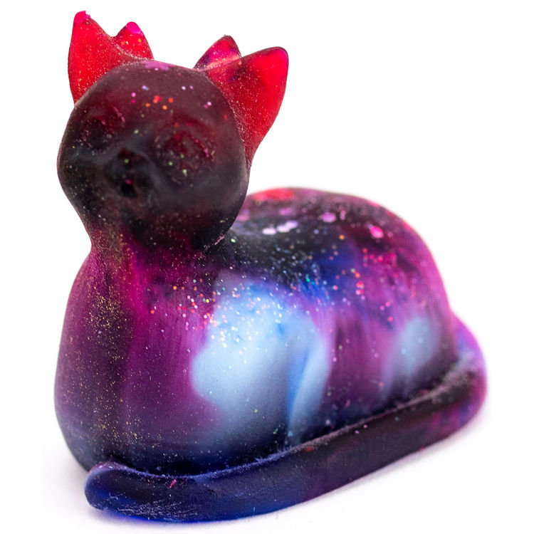 Kindness Cat (Nebulonic colorway) by Seed Arts