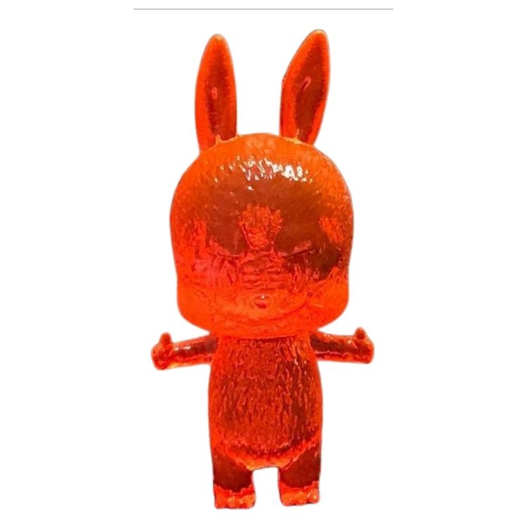 Minature Labubu Red by Kasing Lung