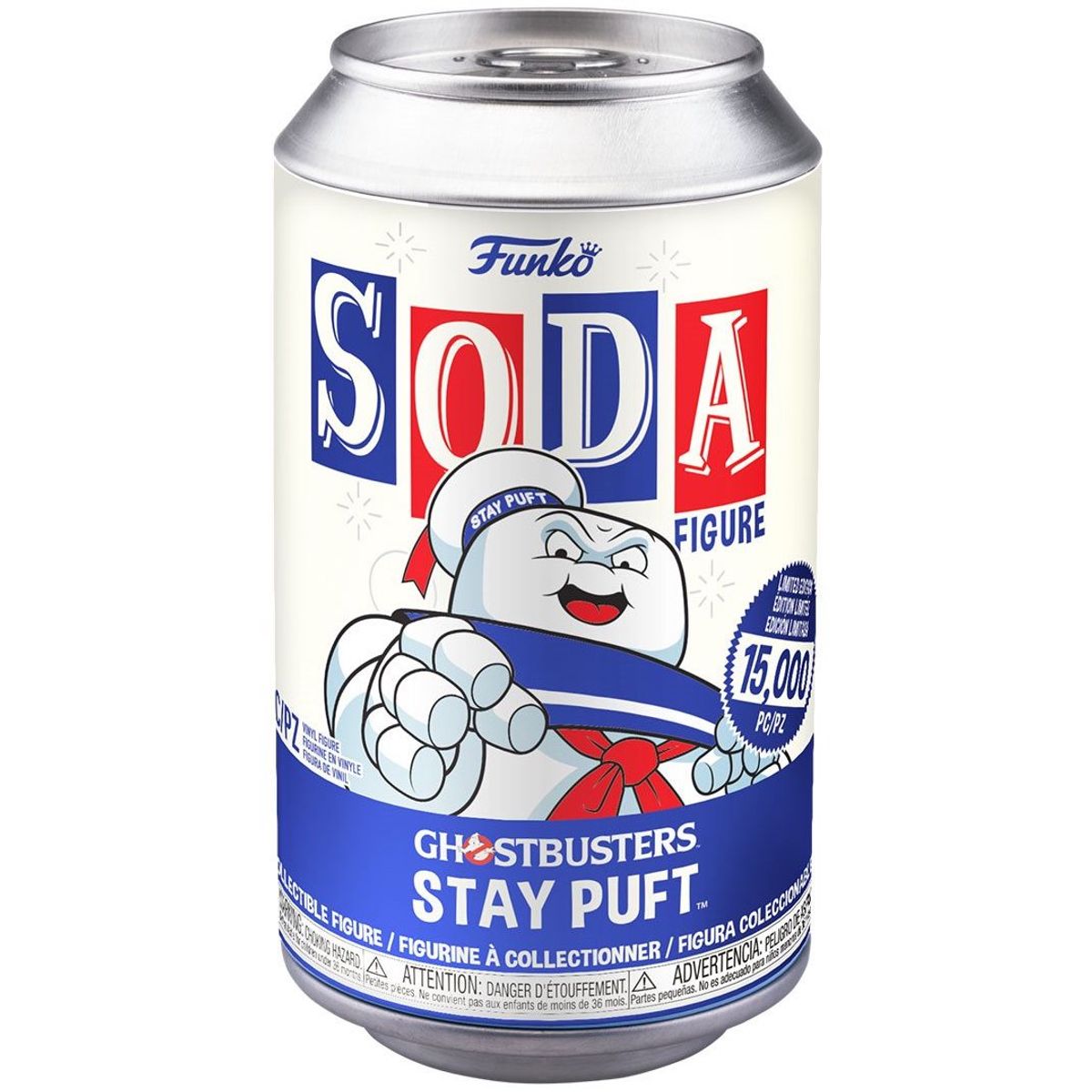 GID Stay Puft Marshmallow Man (Chase) : Ghostbusters Vinyl Soda