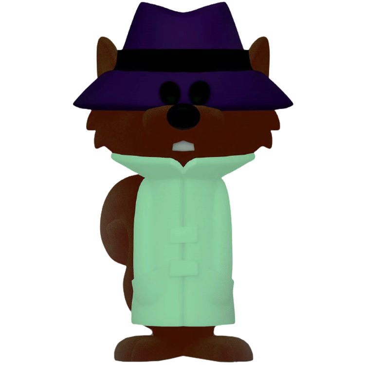 GID Secret Squirrel Vinyl Soda (Chase) by Hanna Barbera
