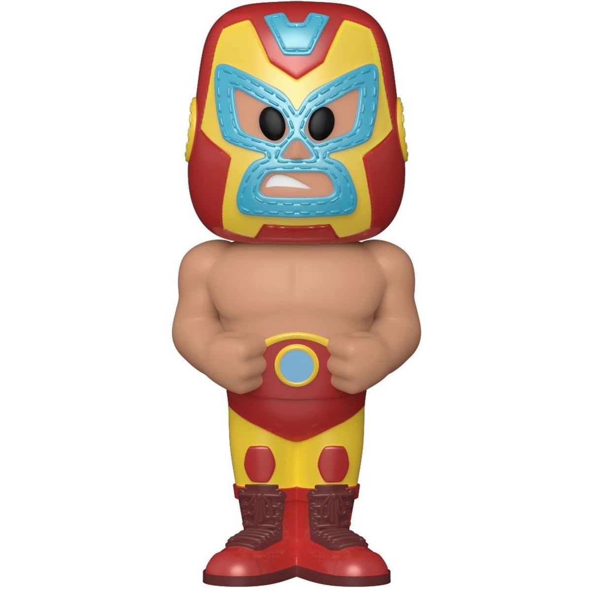 Metallic El Héroe Invicto - Iron Man (Chase) : Marvel Luchadores