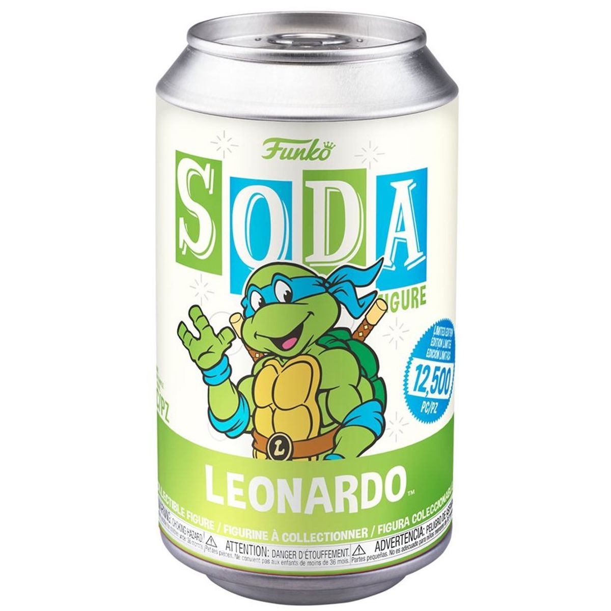 GID Leonardo (Chase) : Teenage Mutant Ninja Turtles Vinyl Soda