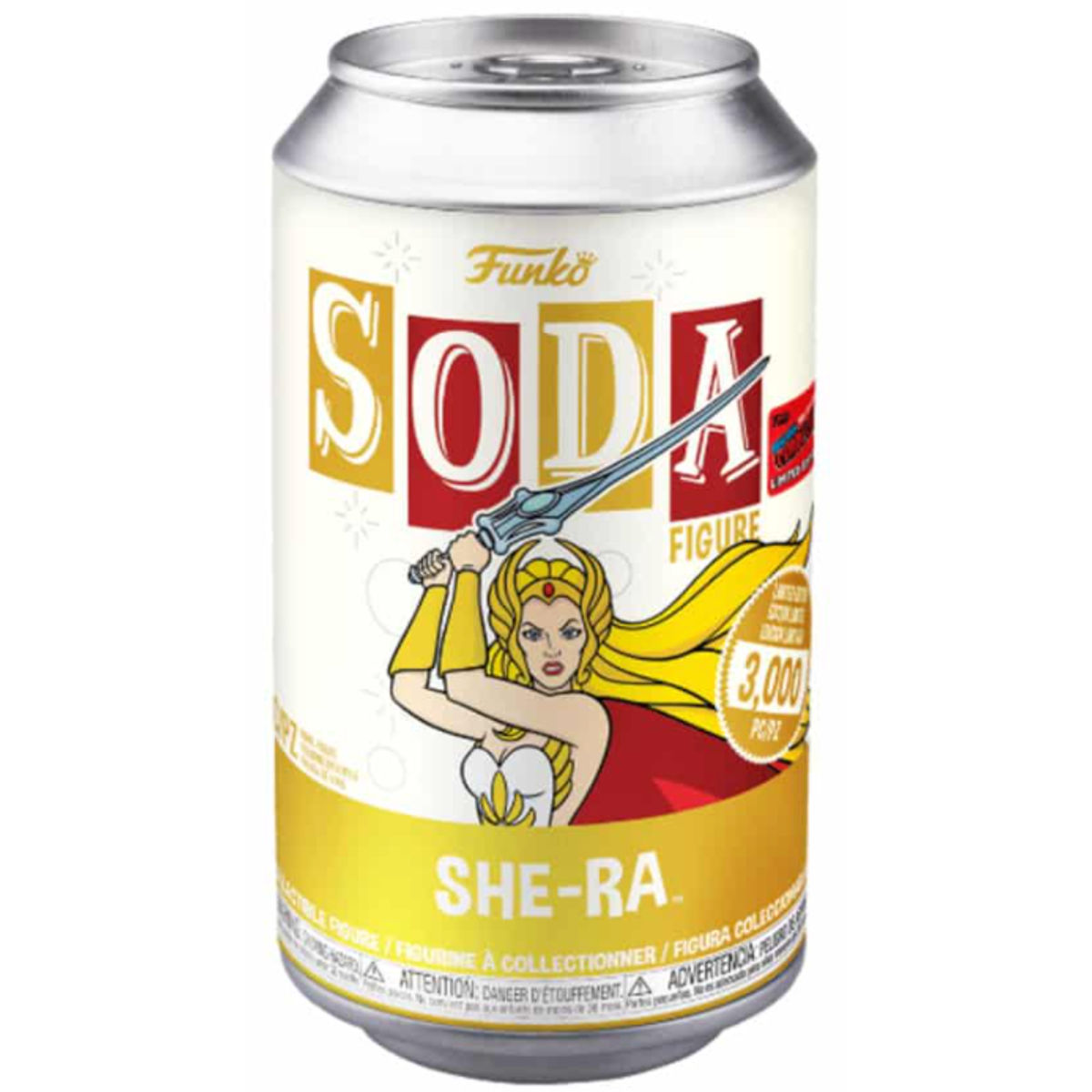 Glitter She-Ra (Chase) : Masters of the Universe Vinyl Soda