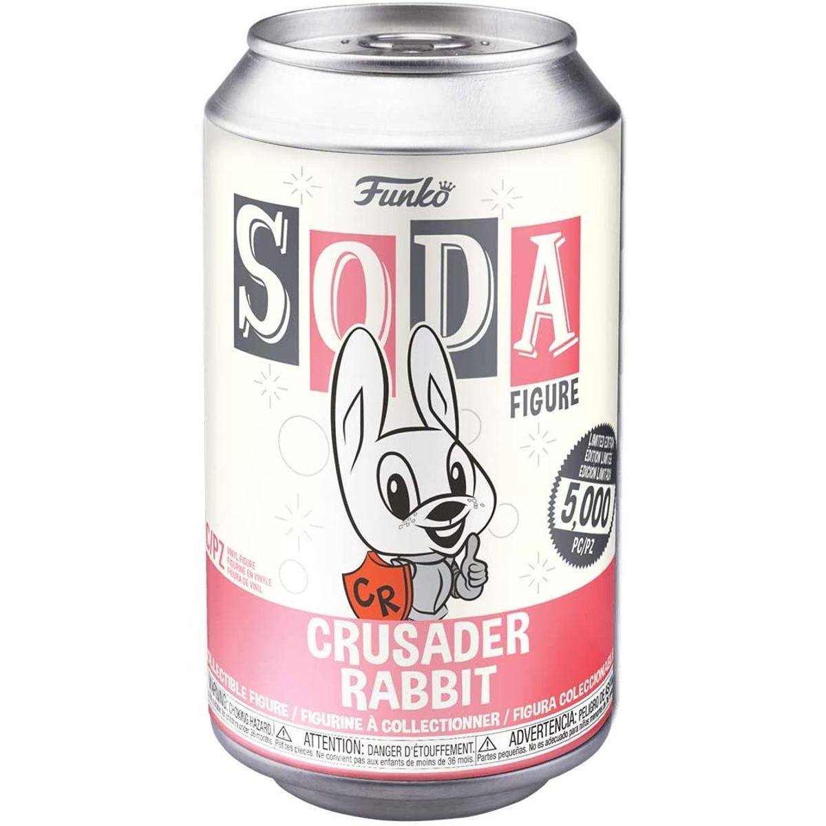 Black Crusader Rabbit Vinyl Soda (Chase)