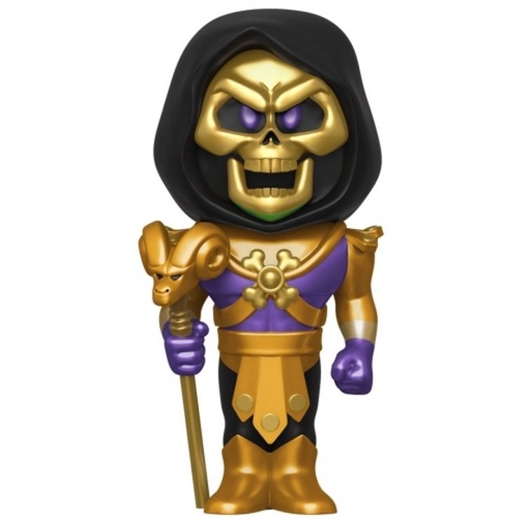 Gold Skeletor : Masters of the Universe Vinyl Soda by Mattel