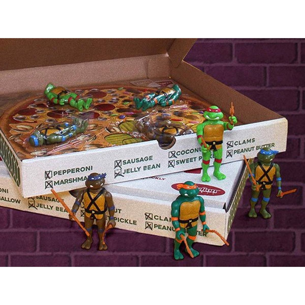 TMNT ReAction Pizza Box