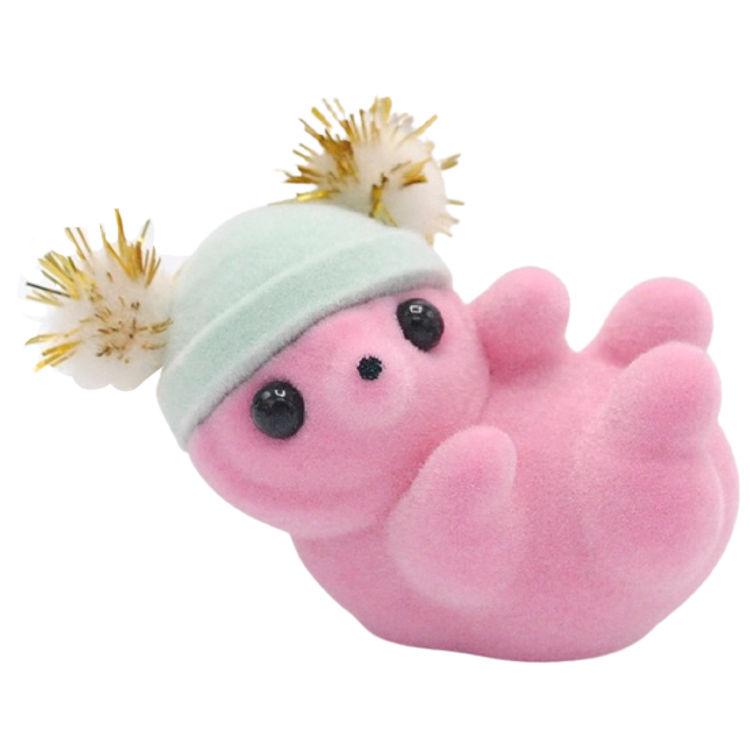 Winter Hat Gummy Tummy Fuzzy Friend by Horrible Adorables