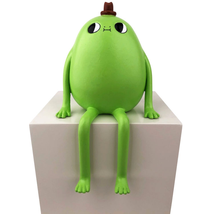 Frog on the Edge by Sad Salesman