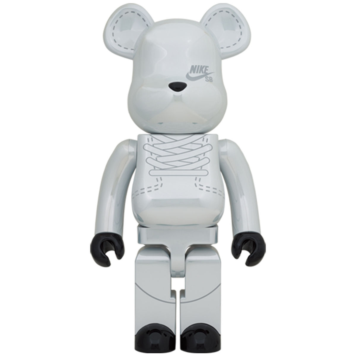 1000% 2020 White Nike SB Bearbrick