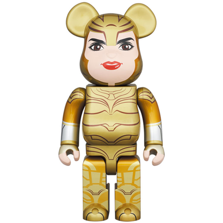 400% Golden Armor WW84 Wonder Woman Bearbrick by DC Comics