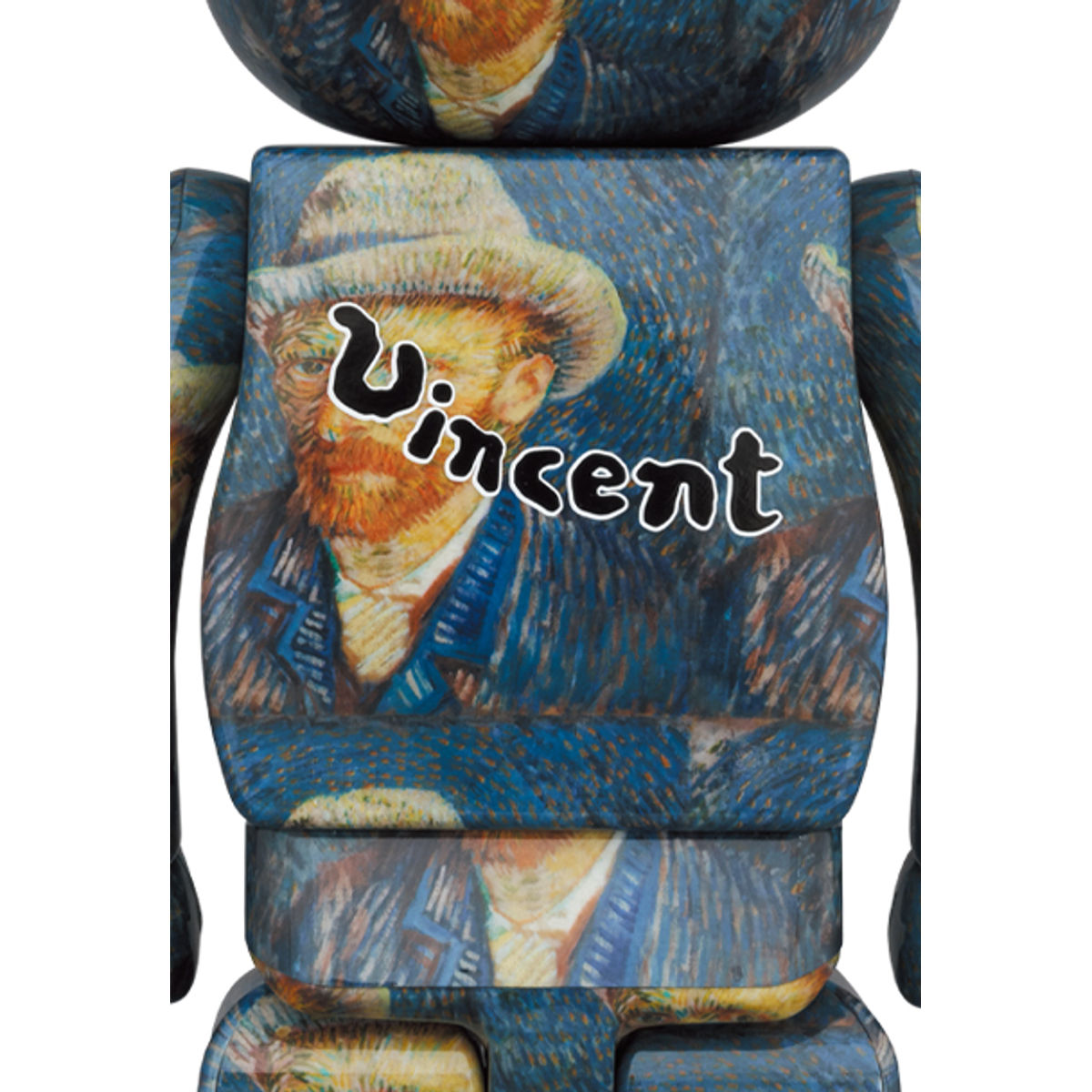 1000% Self-Portrait with Grey Felt Hat Be@rbrick