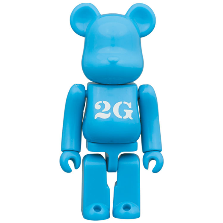 Blue 2G Bearbrick by Medicom