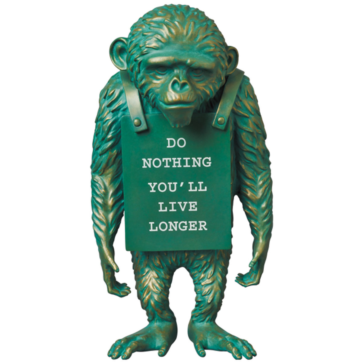 Bronze Monkey Sign