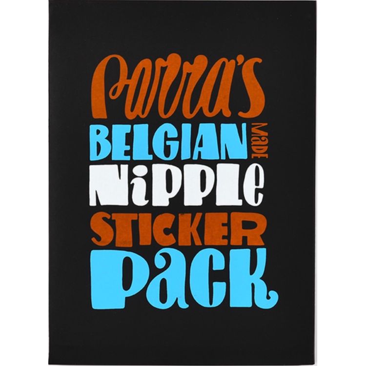 Parra's Belgian Made Nipple Sticker Pack by Parra