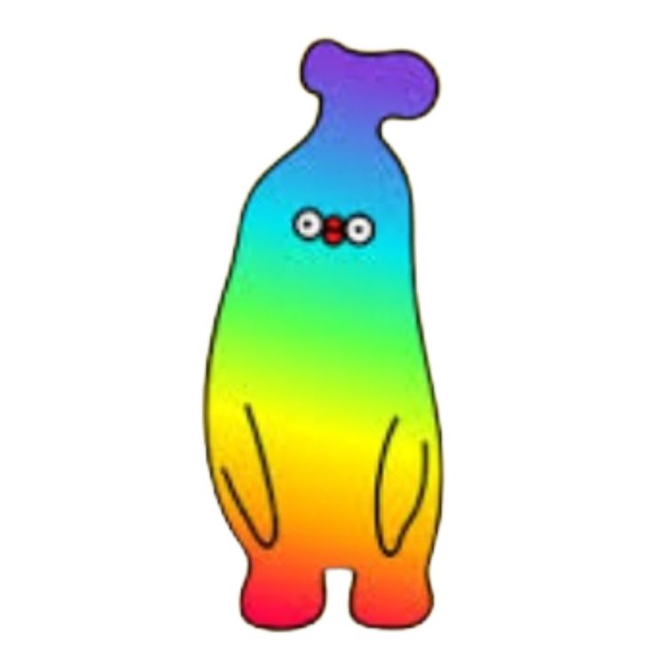 Rainbow Boo Mini (Secret Figure) by Flabjacks (Ton Mak)
