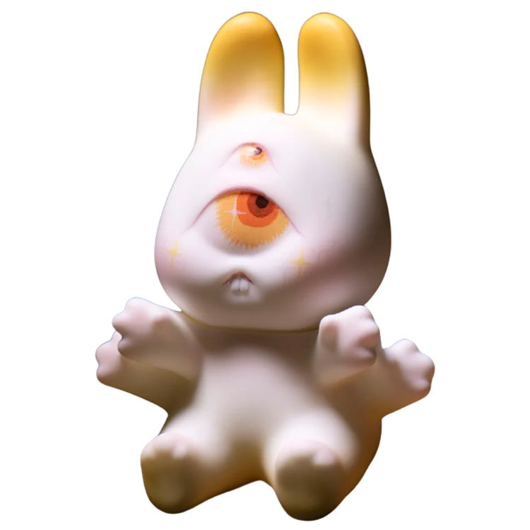 Yellow Handmade Resin Raabiit by ABAO
