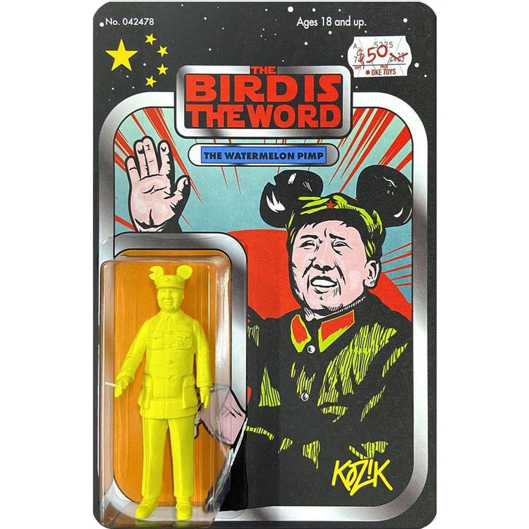Yellow : The Watermelon Pimp by Frank Kozik